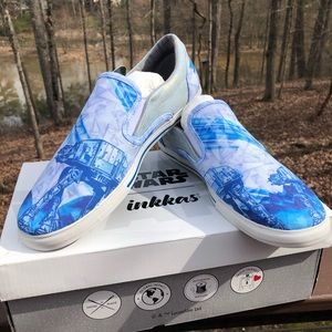 Inkkas Star Wars - Hoth Slip-On Shoes - NWT